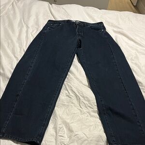 Madewell Pieced Barrel Jeans
